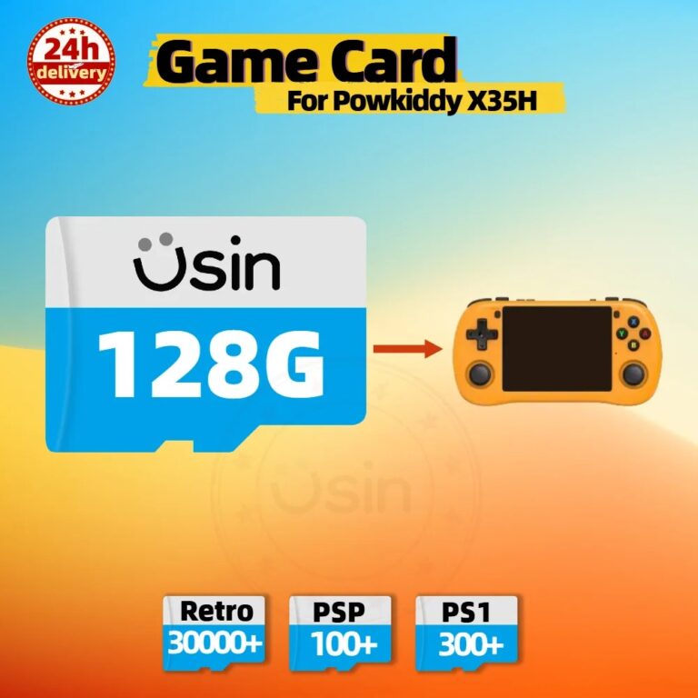 Game Card For Powkiddy X35H Plug&Play