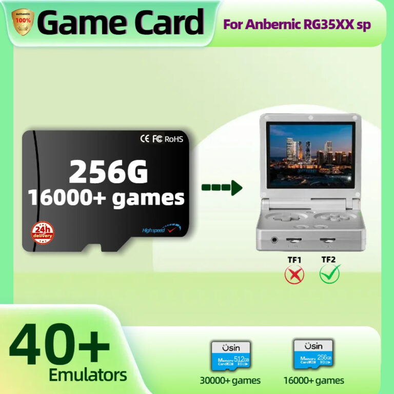 Game Card For Anbernic RG35XXSP Plug&play