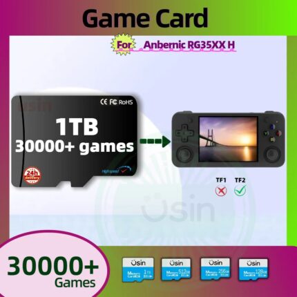 Game Card For Anbernic RG35XX H Plug&play