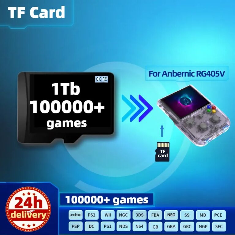 Games Card For Anbernic RG405V