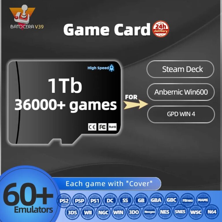 Game Card For Steam Deck Win600 GPD WIN4