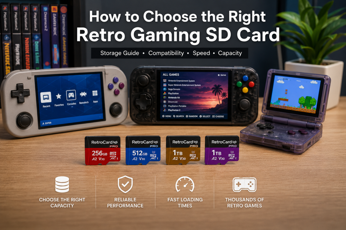 How to Choose the Right Retro Gaming SD Card for Handheld Consoles